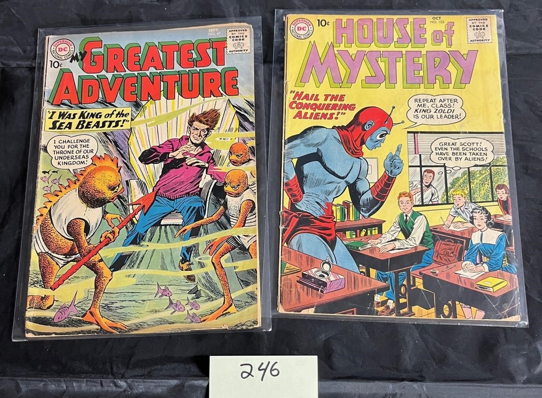 My Greatest Adventure & House of Mystery DC Comics (1 of 2)