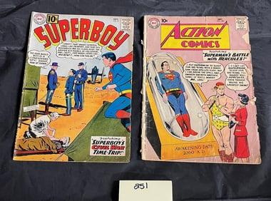 Action Comics 268 & Superboy 91 Comic Book