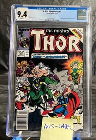 Thor CGC Mislabeled Error Comic