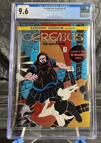 Cerebus 9 CGC 9.6 Rare In High Grade Dave Sims