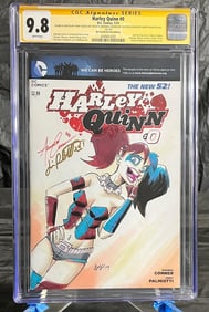 Tony Fleecs & Amanda Connor Full Color Art CGC 9.8