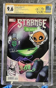 Strange Academy Sign & Color Sketch Skottie Young