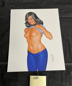 Joseph Michael Linsner Original Portfolio Art