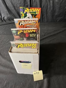 Short Box of Robin DC Copper Age Comic Series