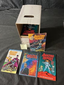 Amazing Heroes Comic Magazine Lot