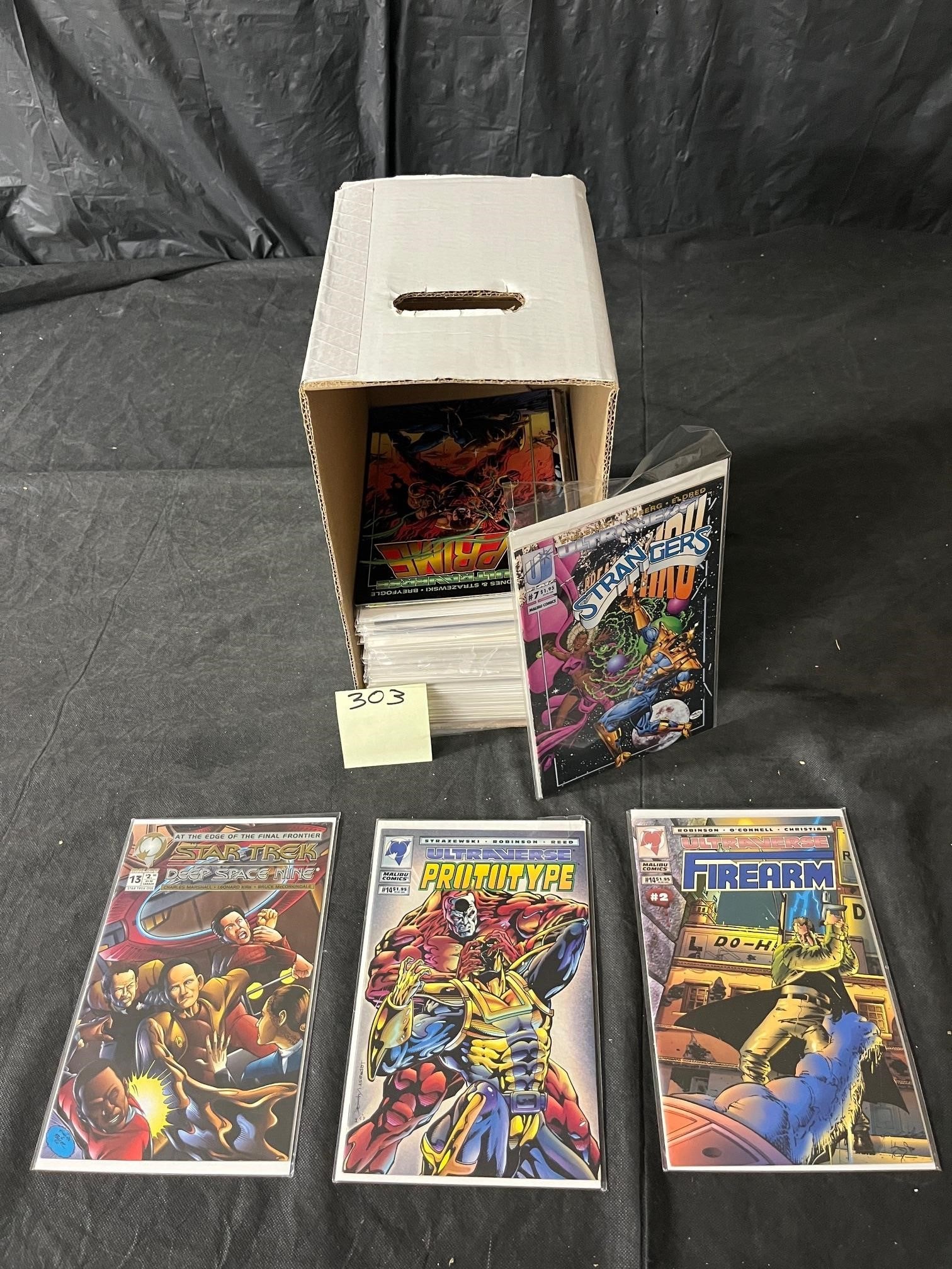 Large Mix of Malibu Copper Age Comic Books (1 of 2)