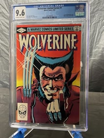 Wolverine Limited Series 1 CGC 9.6