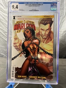 John Carter Warlord of Mars 1 Bondage Cover CGC
