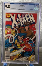 X-men 4 Newsstand Edition Comic CGC 9.8 Key!