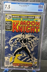 Marvel Spotlight 28 1st Moon Knight Solo CGC 7.5