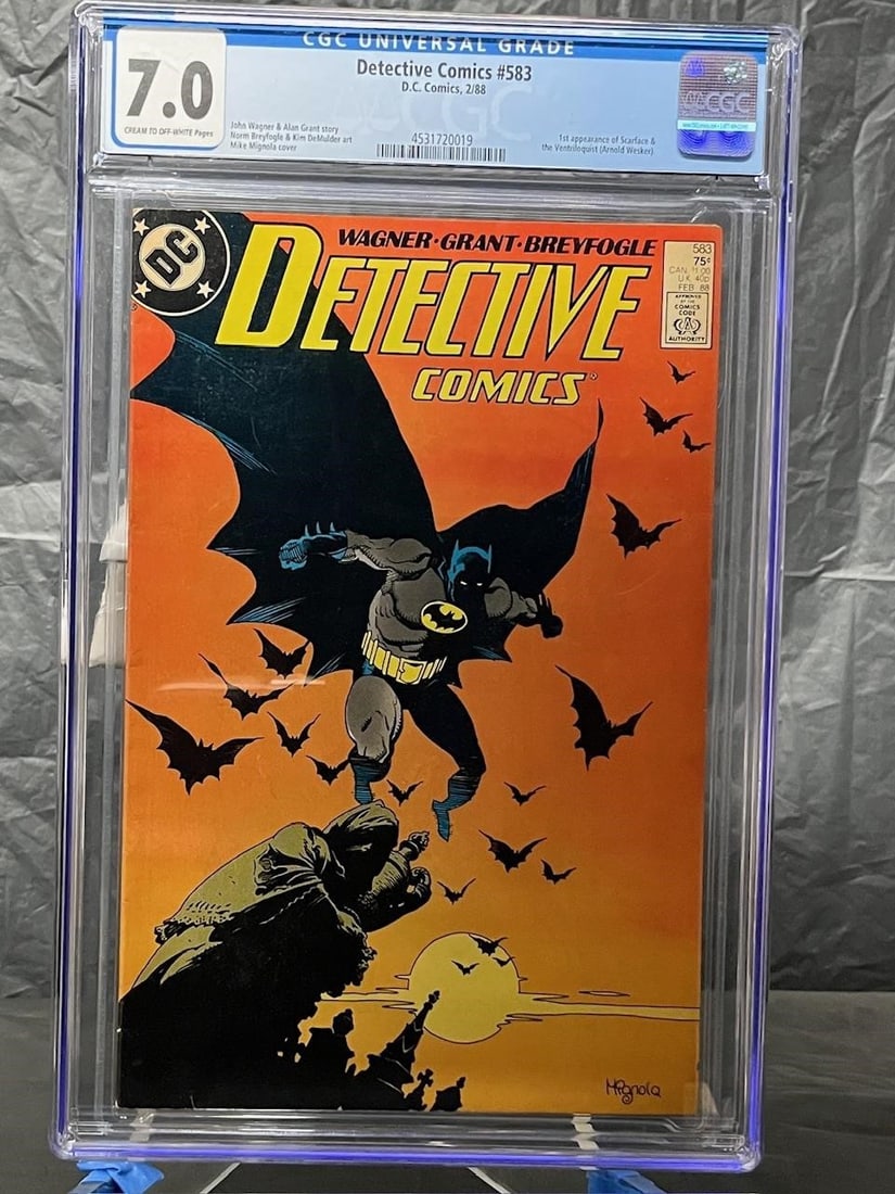 Detective Comics 583 1st App Key CGC 7.0 Comic (1 of 1)