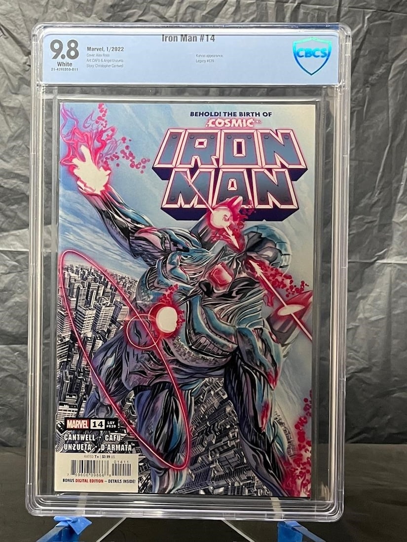 Iron Man CBCS 9.8 Alex Ross Art Marvel Comic (1 of 1)