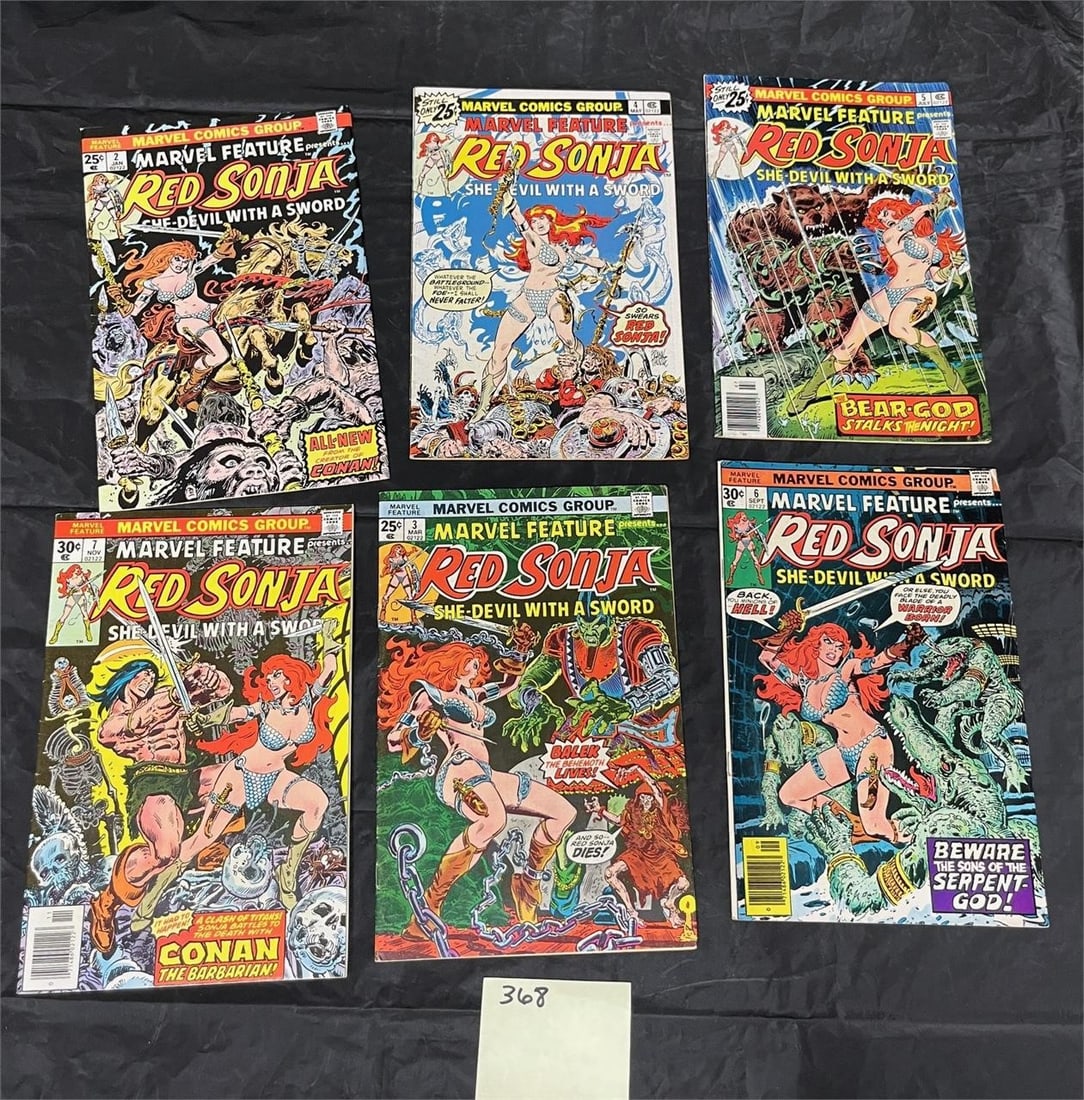 Marvel Feature Marvel Comics Feat. Red Sonja (1 of 1)