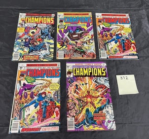 Champions Marvel Bronze Age Comic Books