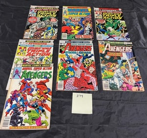 Mix Group of Avengers Marvel Bronze Age Comics