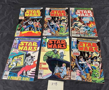Star Wars Marvel Bronze Age Comics w/Key Issues: Please look at pictures carefully to determine what you believe are the condition of each lot. We offer in person or virtual previews and we can take additional pictures, or answer questions about any