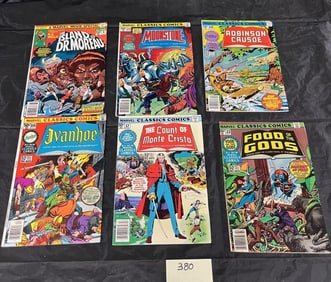 Marvel Classics Comics Bronze Age Adaption Issues