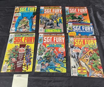 Sgt. Fury Marvel Bronze Age Comic Books