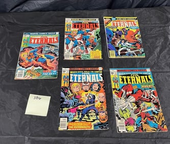 Eternals Marvel Bronze Age Comic Books