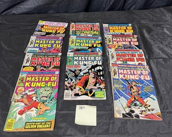 Master of Kung Fu Marvel Bronze Age Comic Books