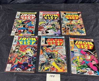 Iron Fist Marvel Bronze Age Comic Books: Please look at pictures carefully to determine what you believe are the condition of each lot. We offer in person or virtual previews and we can take additional pictures, or answer questions about any