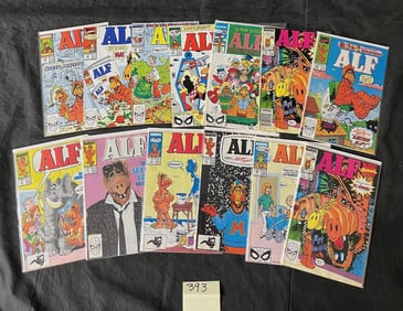Alf Marvel Copper Age Comic Book Lot