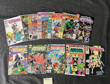 Marvel Comic Lot w/ Defenders and Special Issues
