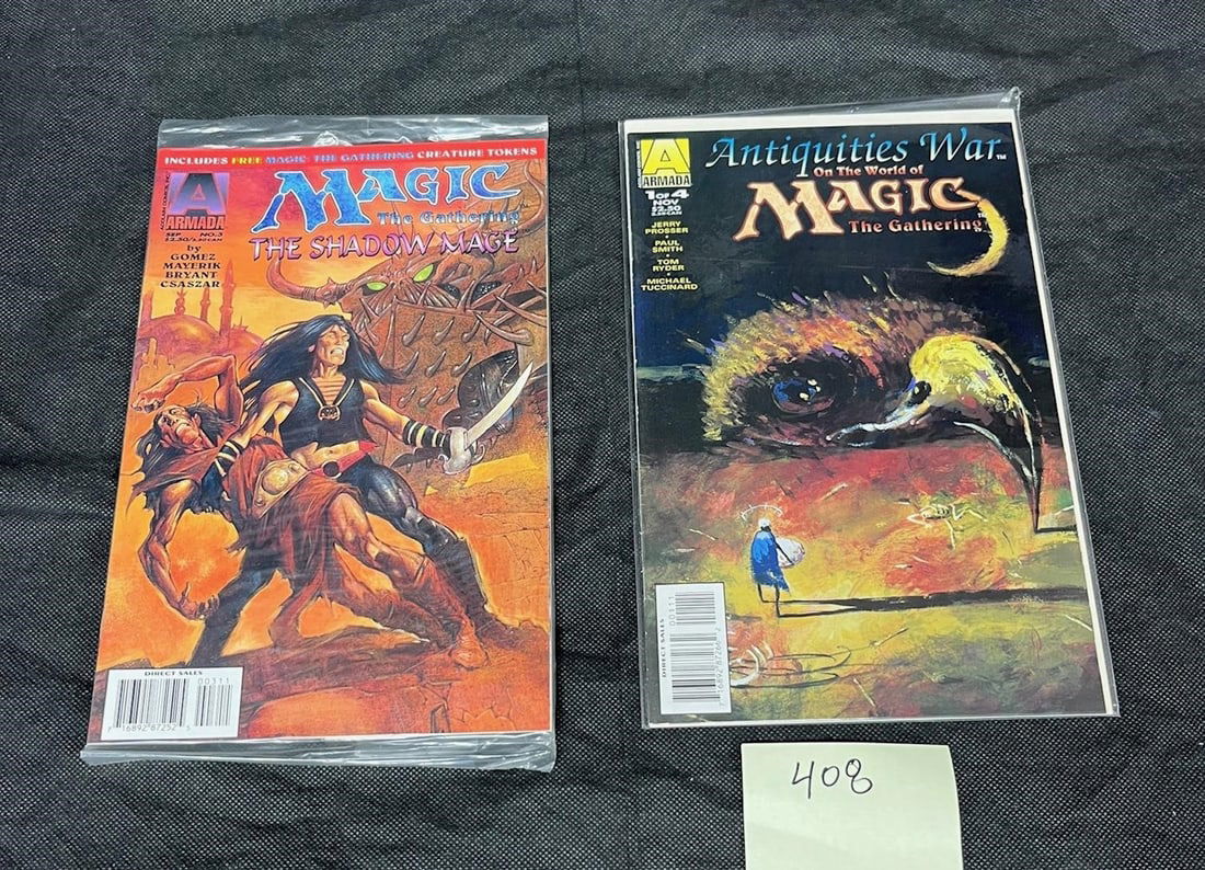 Magic the Gathering NIB Polybagged Comic + (1 of 1)