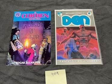 Richard Corben Horror Comic Books