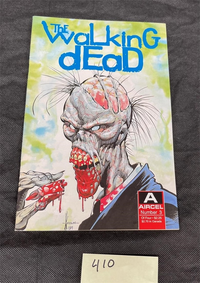 Walking Dead 3 Aircel Horror Comic Dale Keown Art (1 of 2)