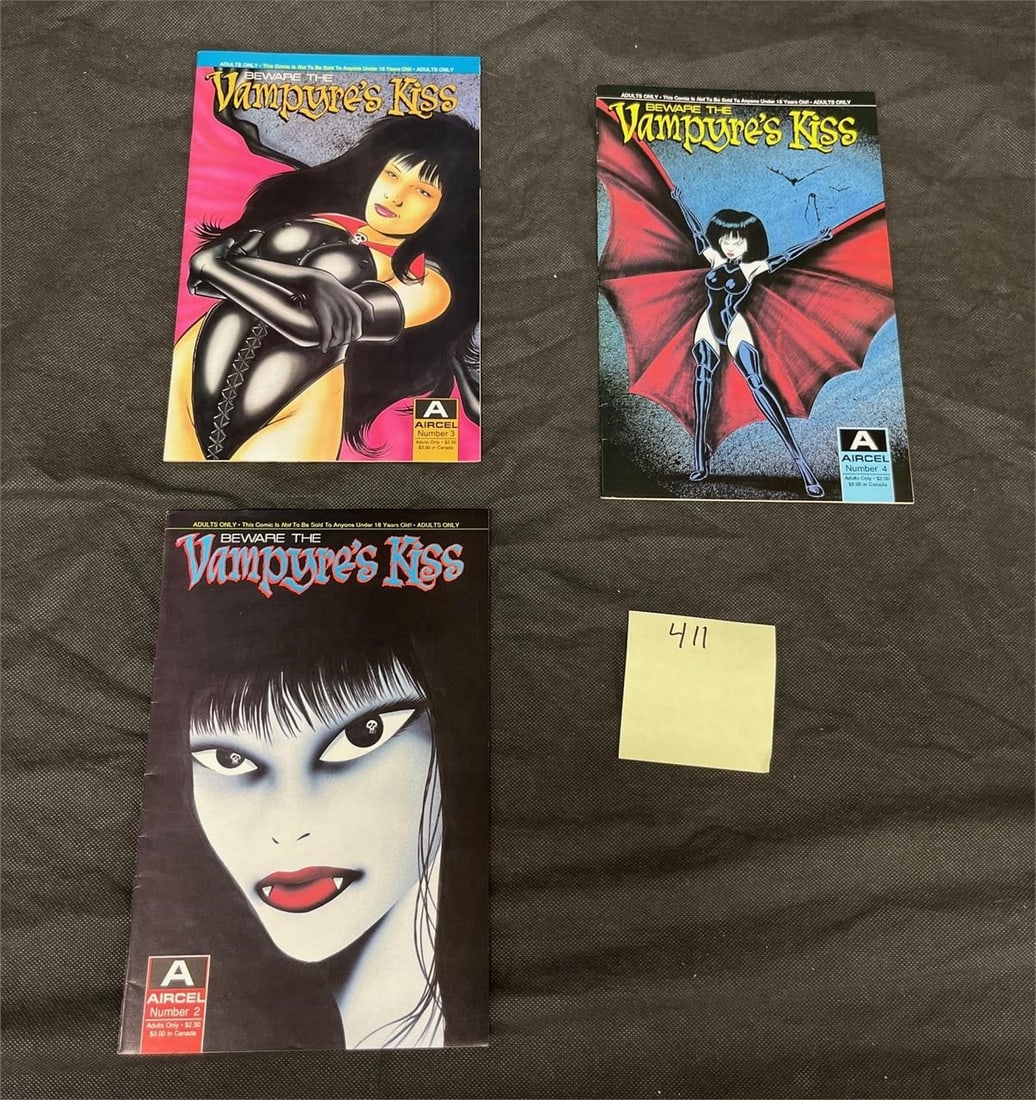 Vampire's Kiss Aircel Comic Books (1 of 2)