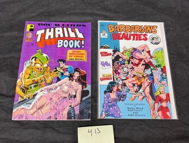 Doc Weird's Thrill Book 3 Wally Wood Good Girl Cr