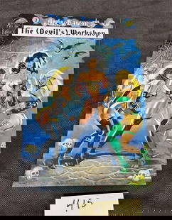 Devil's Workshop 1 Blue Comet Comic Book: Please look at pictures carefully to determine what you believe are the condition of each lot. We offer in person or virtual previews and we can take additional pictures, or answer questions about any