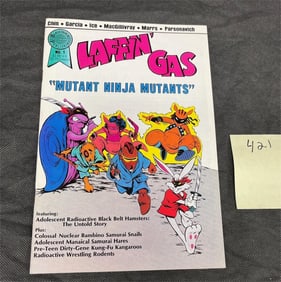 Laffin Gas 1 TMNT Parody Comic Book