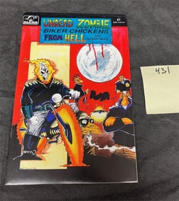 Undead Zombie Biker Chickens from Hell #1