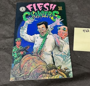 Flesh Crawlers 1 Kitchen Sink Bronze Age Comic