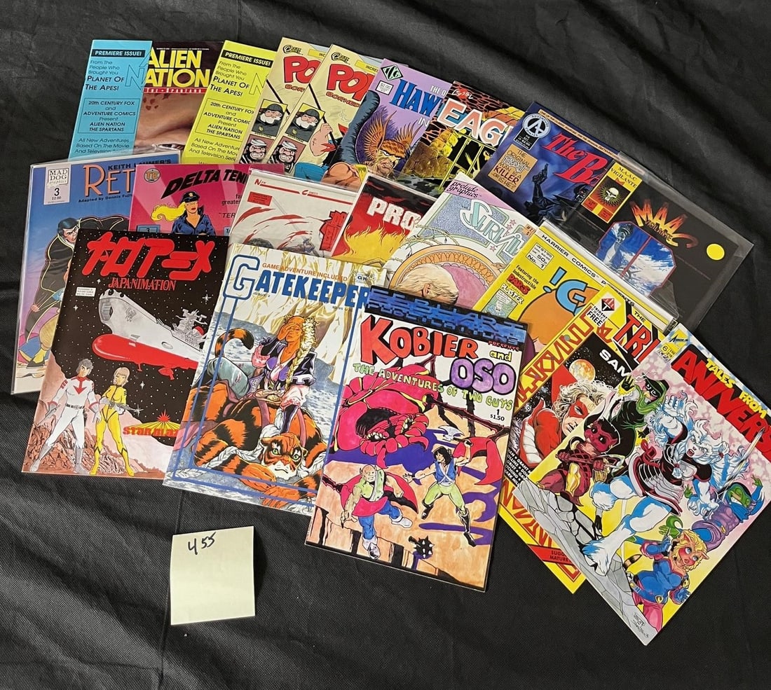 Mix of Indy Comic Books w/ Japanimation 1 (1 of 1)
