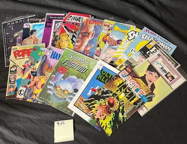 Mix of Indy Comic Books with Gizmo & Fugitoid