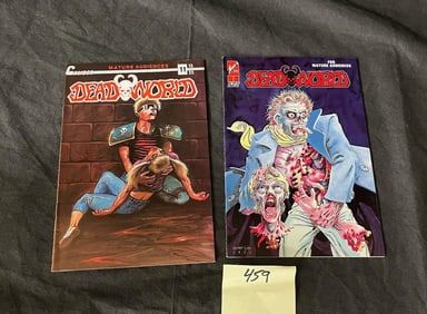 Dead World Caliber Horror Comic Books