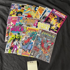 Mix Group of Marvel Comic Books w/Deathlok 1