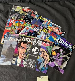 Batman DC Comic Book Lot w/ Keys, 497 +