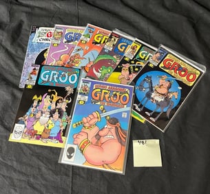 Groo the Wanderer Marvel Comic Books w/#1 Issue
