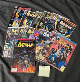 Mix group of Batman Comic Books