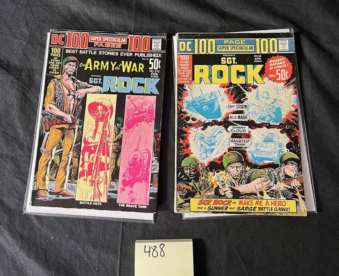 Sgt. Rock DC Comics 100 Pg Spectacular Comics (1 of 2)