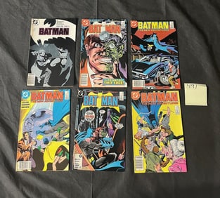 Batman DC Comics Copper Age Newsstand Edition Lot
