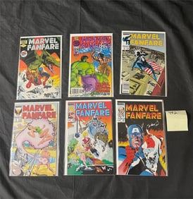 Marvel Fanfare 1st Series Comics w/#1 Issue