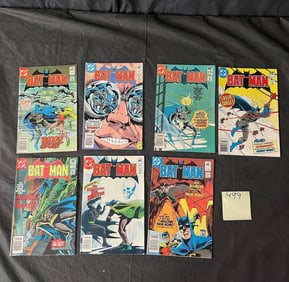 Batman DC Copper Age Newsstand Edition Comics