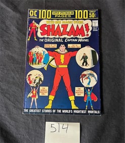 Shazam 8 DC Bronze Age Key Re-intro of Black Adam