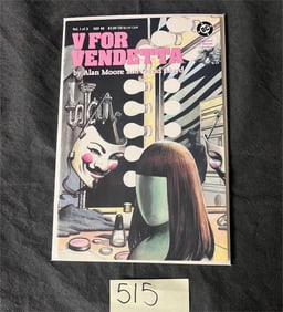 V for Vendetta 1 DC Copper Age Comic Book Key