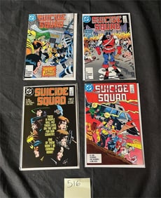 Suicide Squad 1-4 DC Copper Age Comic Books